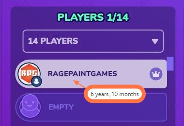 Twitch Account Age Display