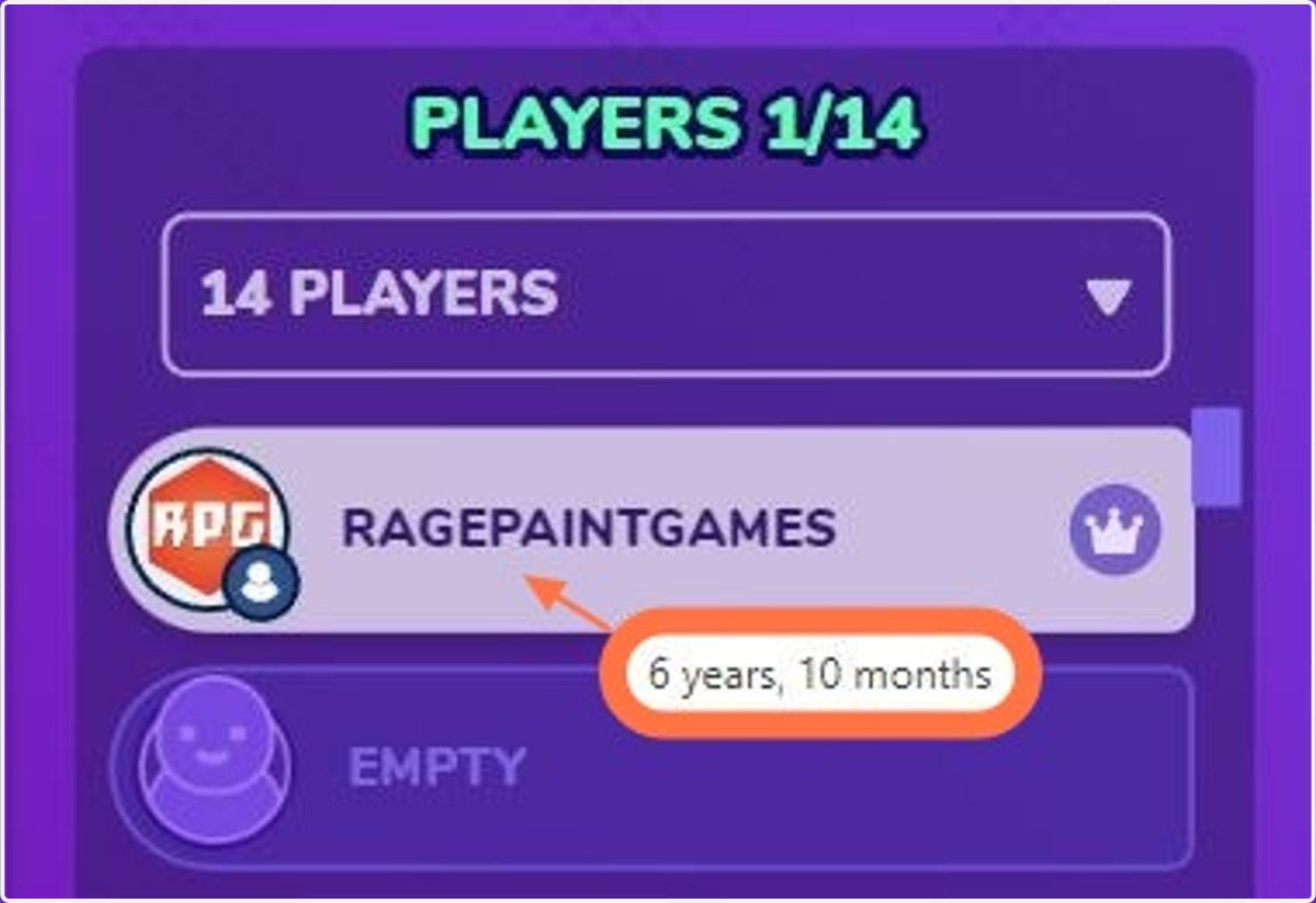 Twitch Account Age Display