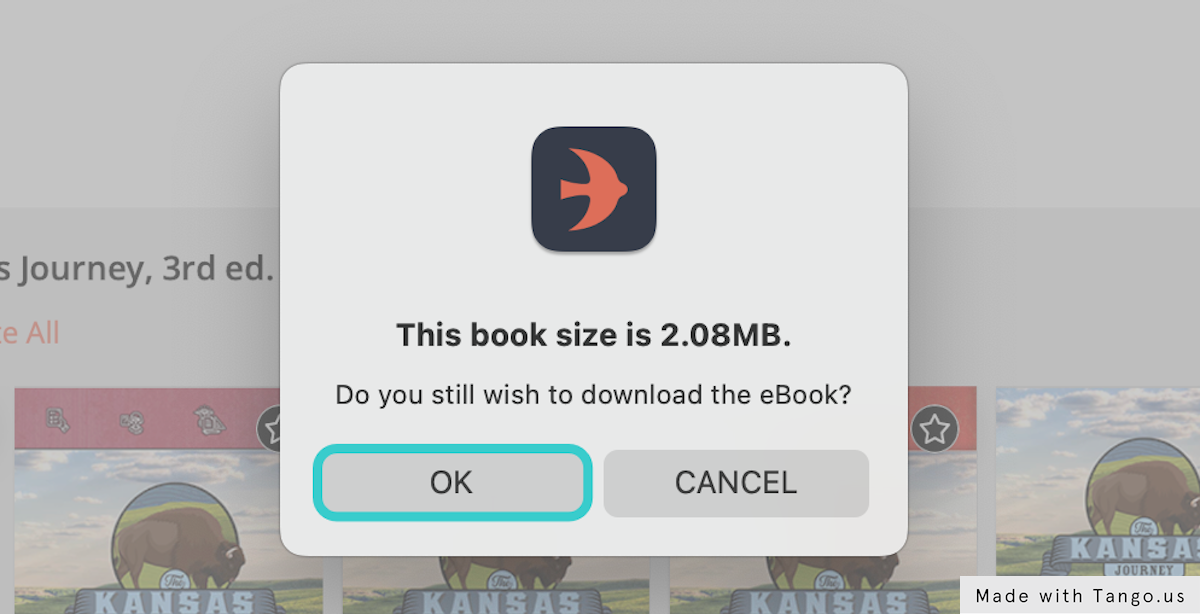 Click "OK" to begin downloading