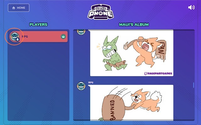 Hidden Twitch Icon Example
