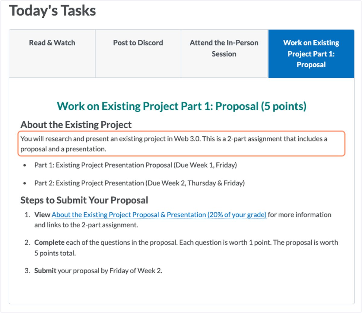 Assignment instructions using the "TILT" framework for assignment transparency