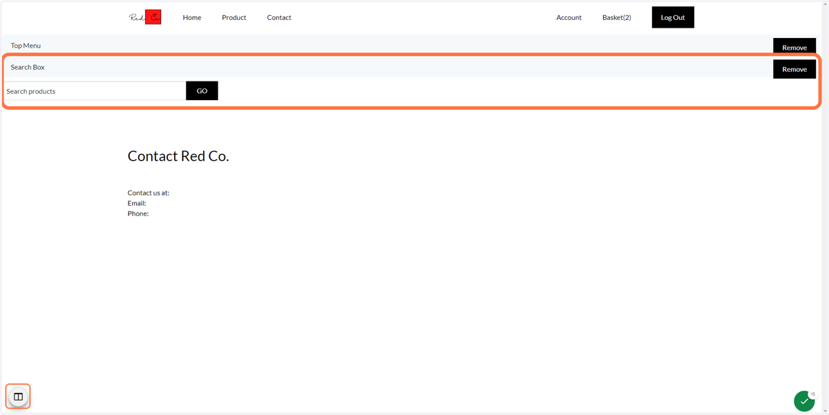 Review page changes