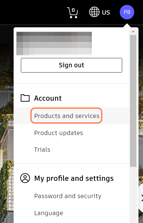 Select Products and services