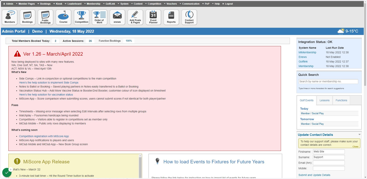Go to your Admin Portal