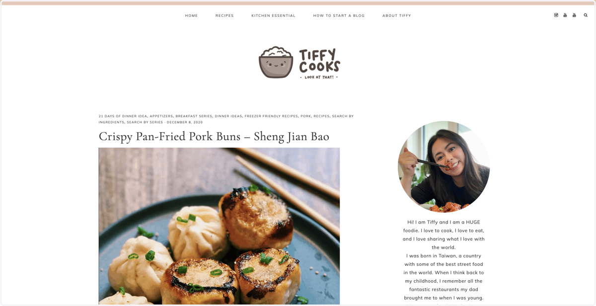Go to Tiffy Cooks' Pan-Fried Pork Buns recipe 🥢