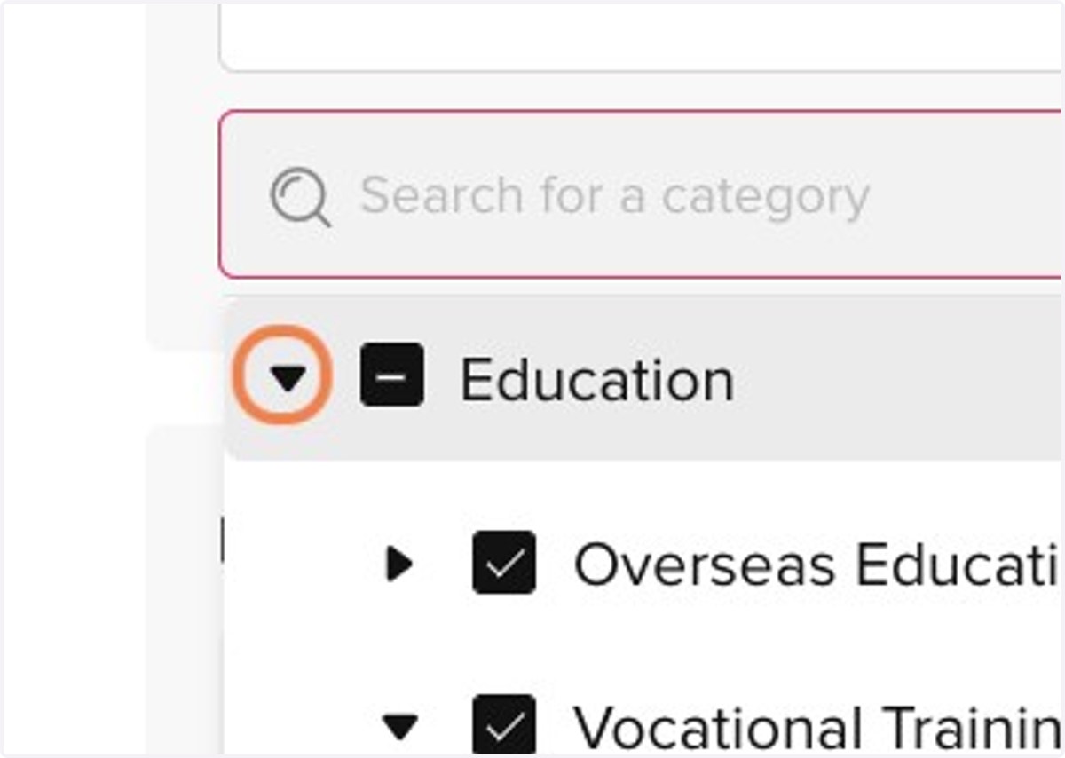 Click on Education