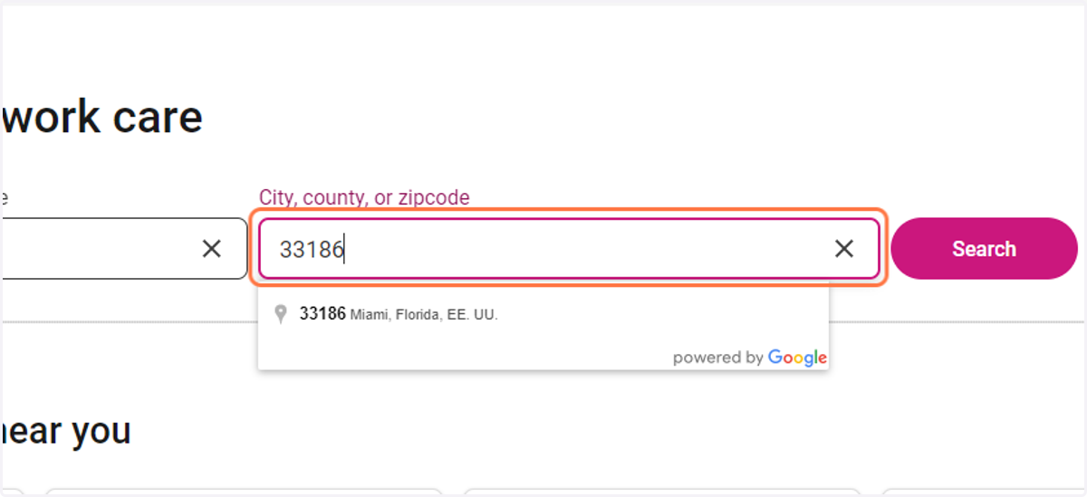 Zip|Codigo Postal