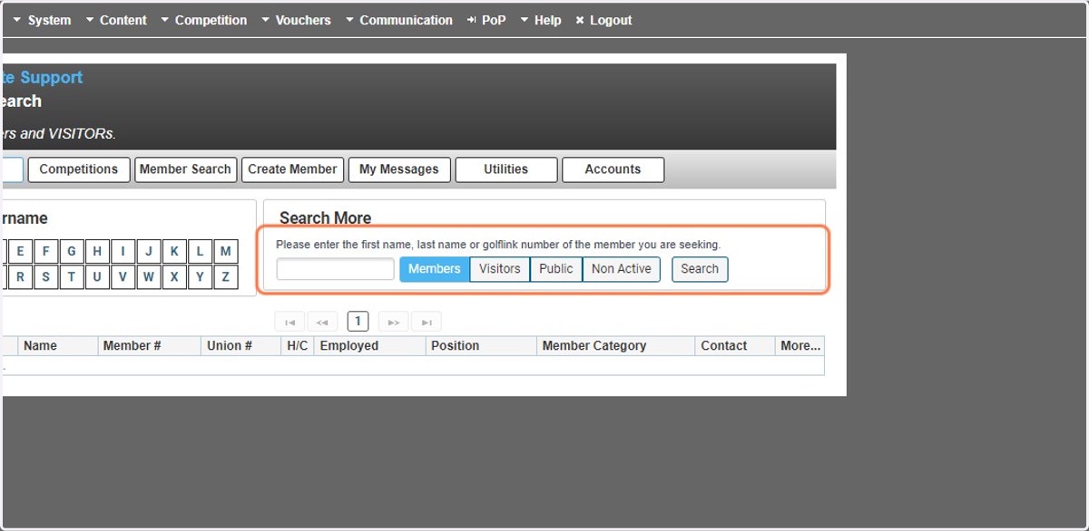 Search for the Admin Account