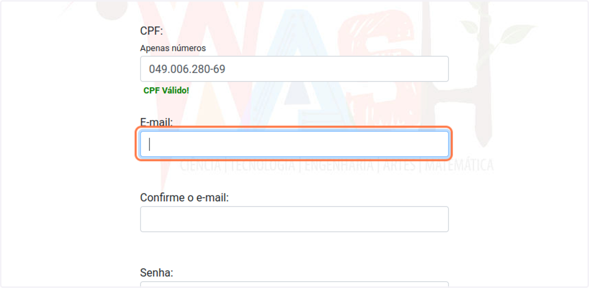 Click on email