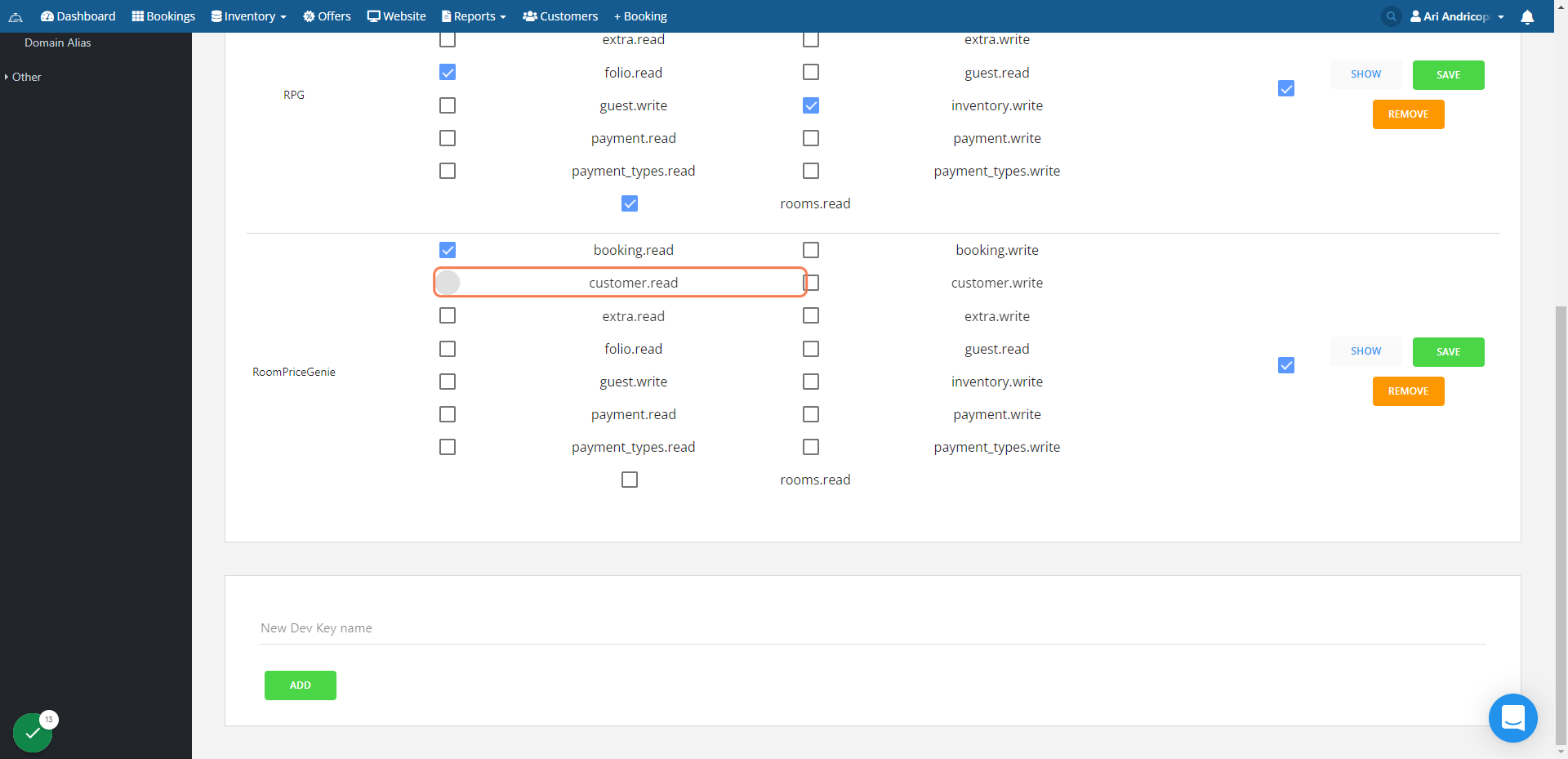 Select all checkboxes