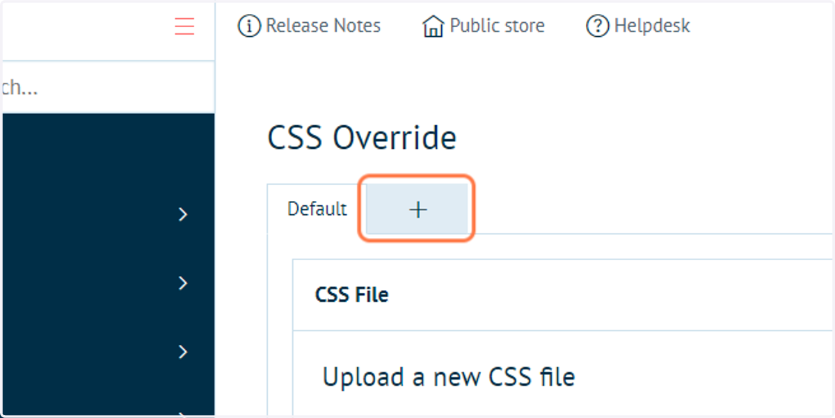 CSS Override resources can also be Chameleon group based