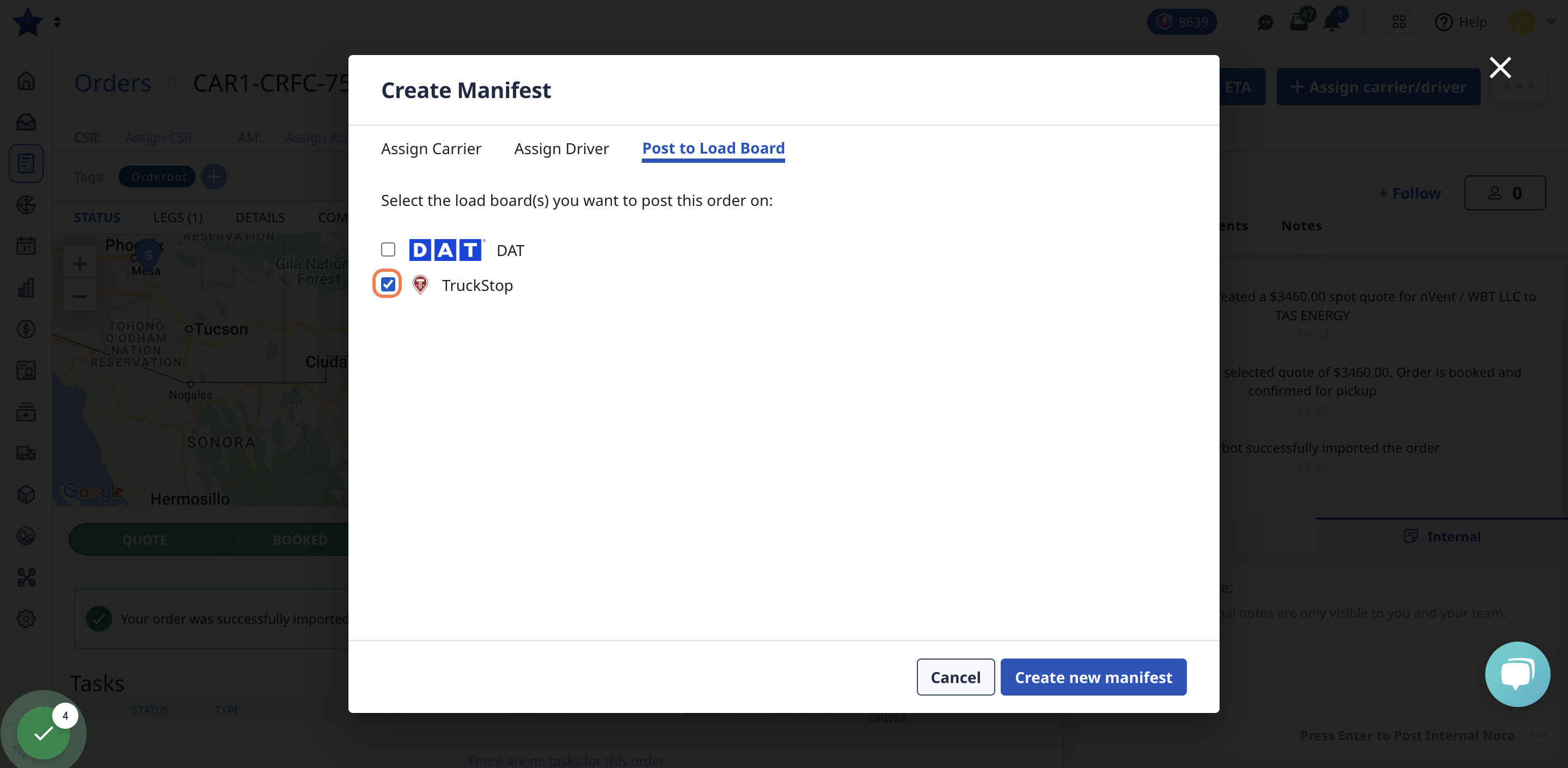 Truckstop - How To Post Loads To Truckstop