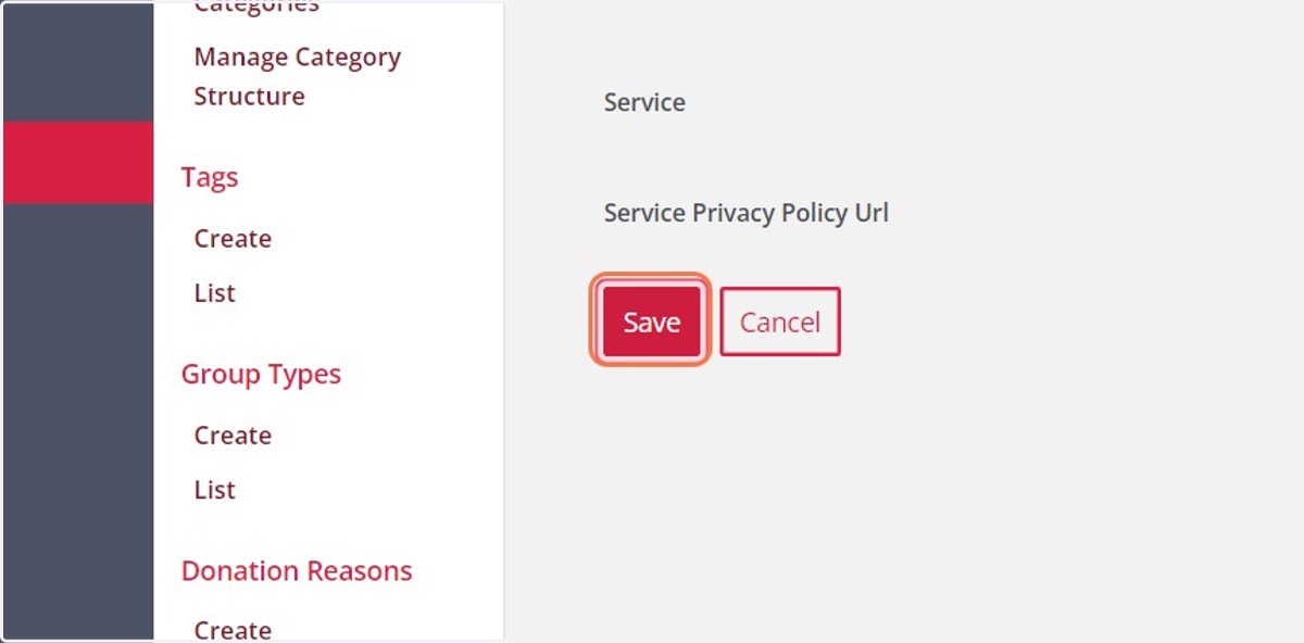 Make sure to save your changes