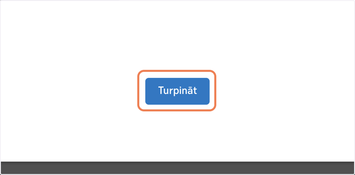 Nospied Turpināt