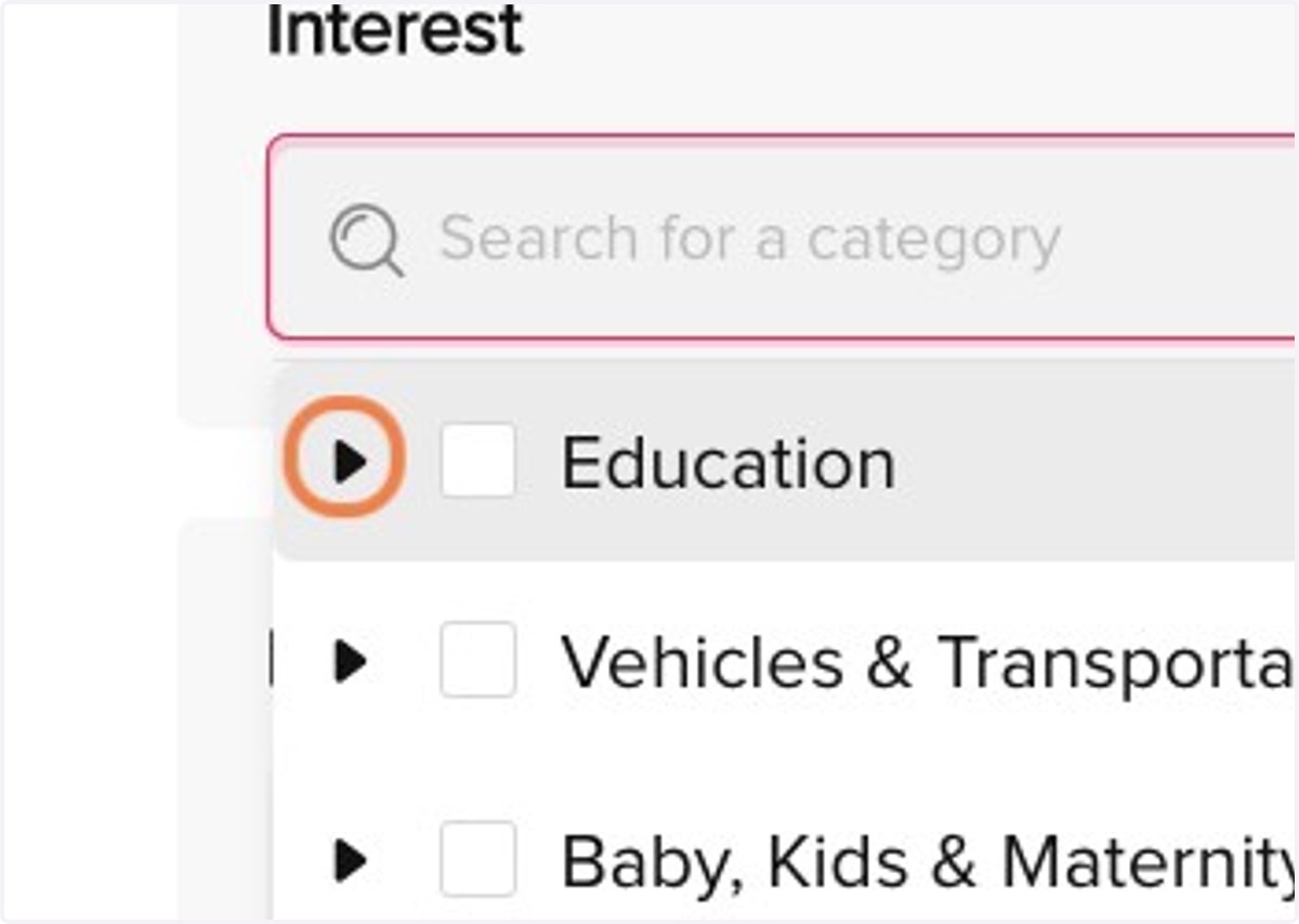 Click on Education