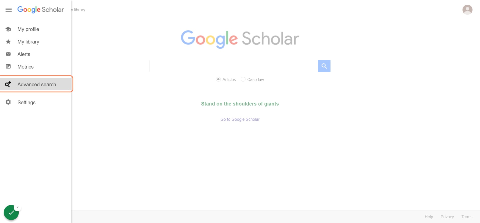 Try it out! Click the three bar menu and choose 'Advanced search'.
