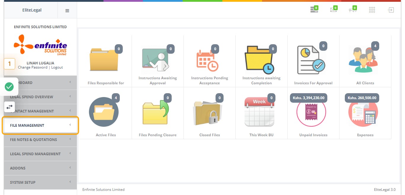 Go to File Management Module