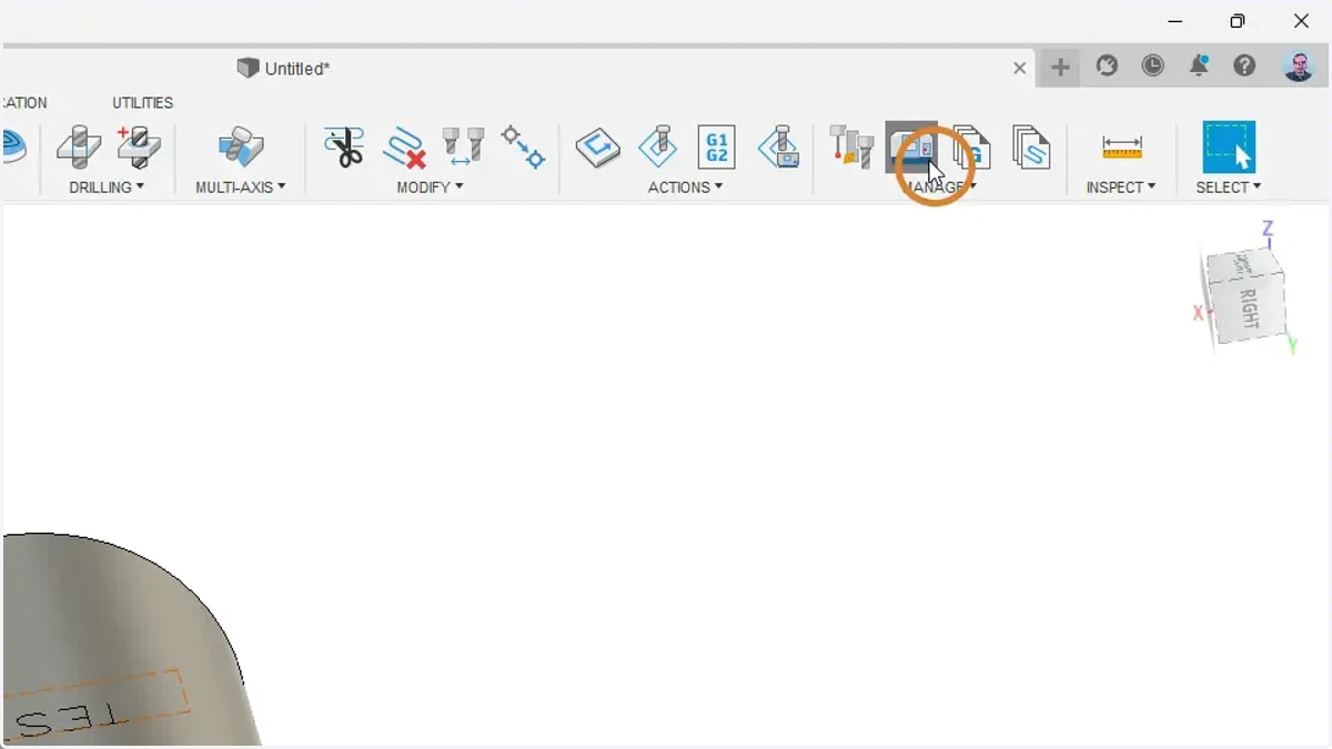 In the manufacturing workspace, under Manage, Select machine library