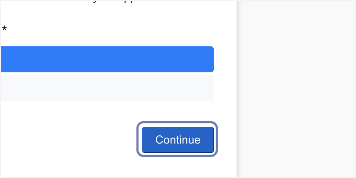 Click on Continue
