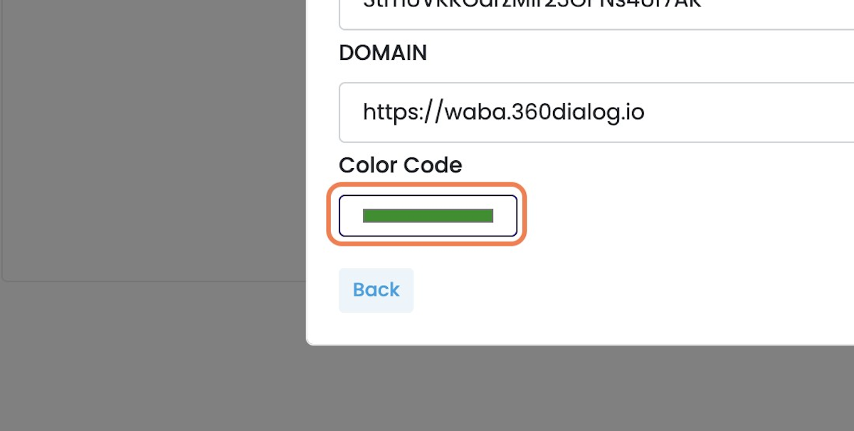 Select A Channel Color Code