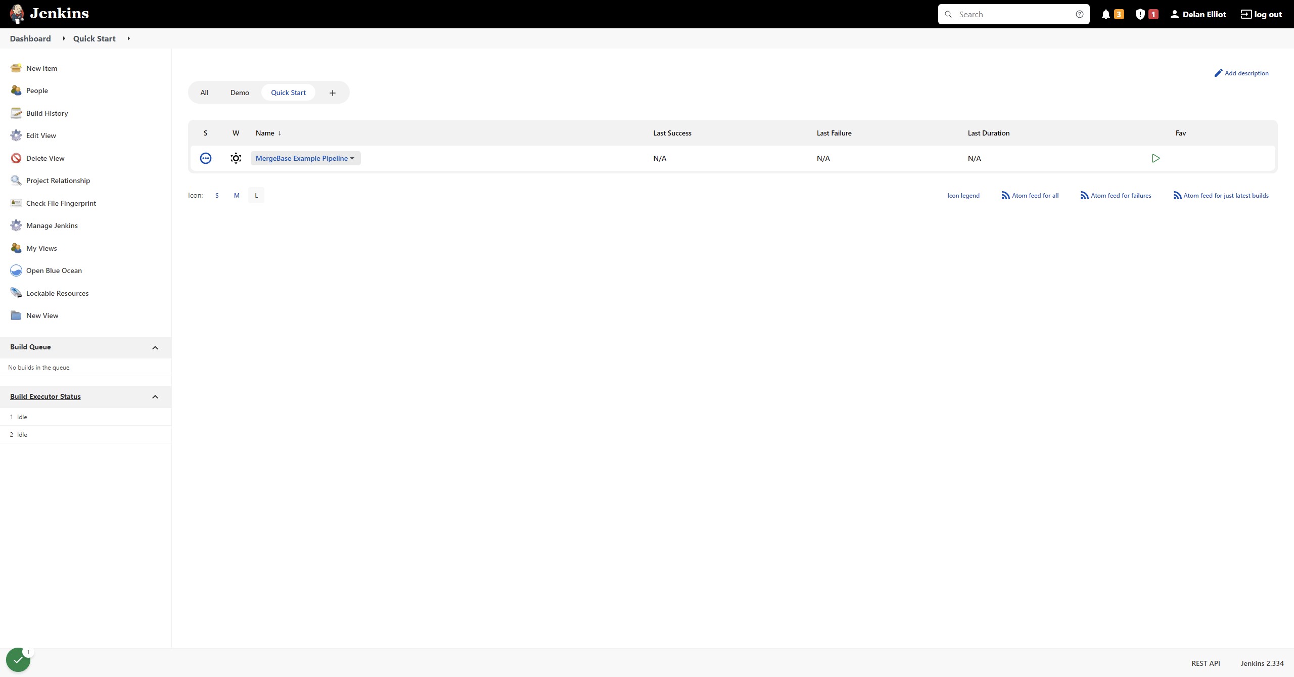 Find your Jenkins job you'd like to integrate