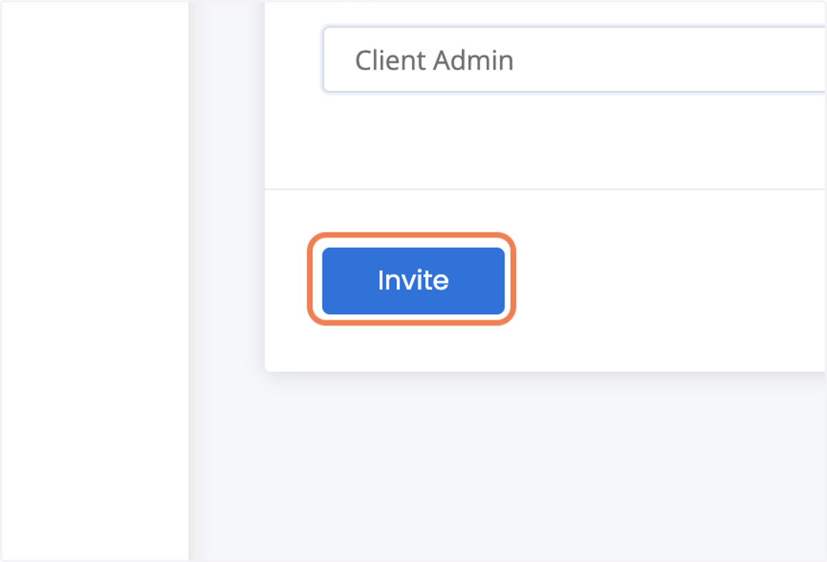 Click on Invite