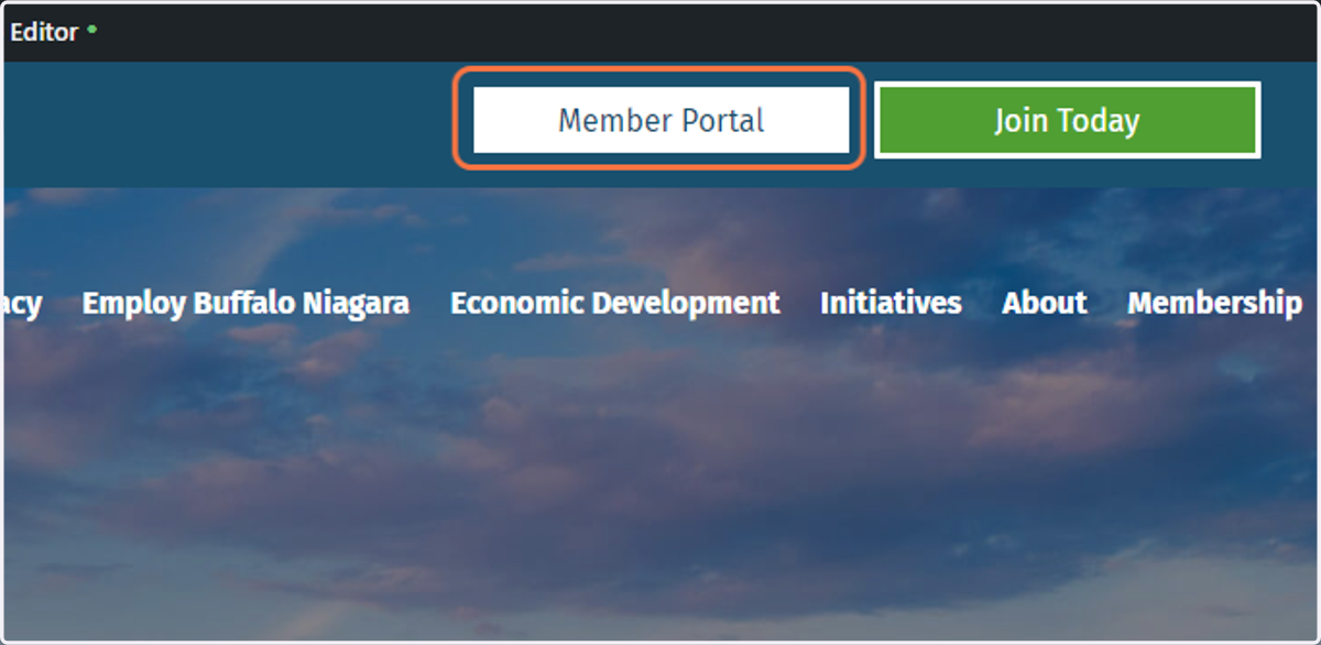 Click on Member Portal