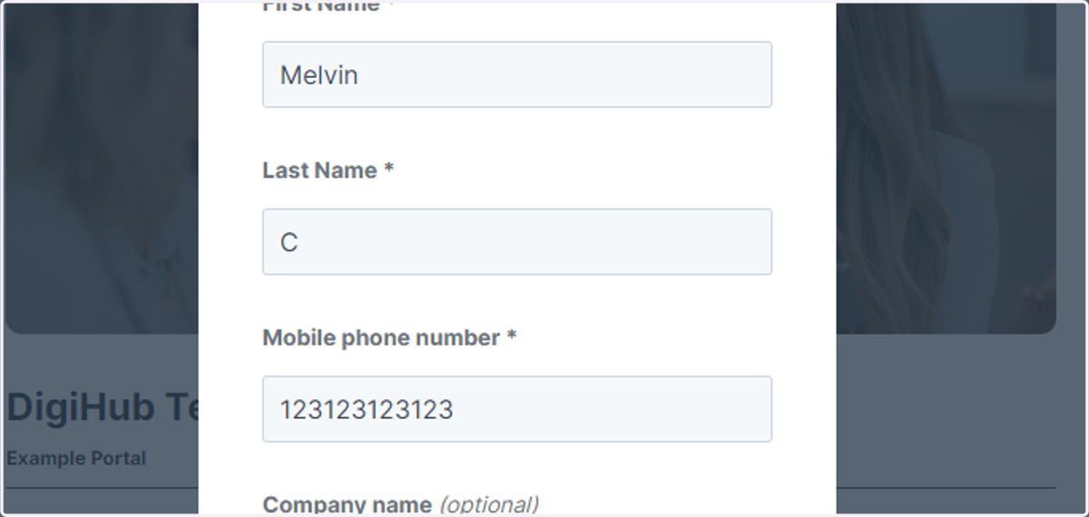 Click on Edit Profile