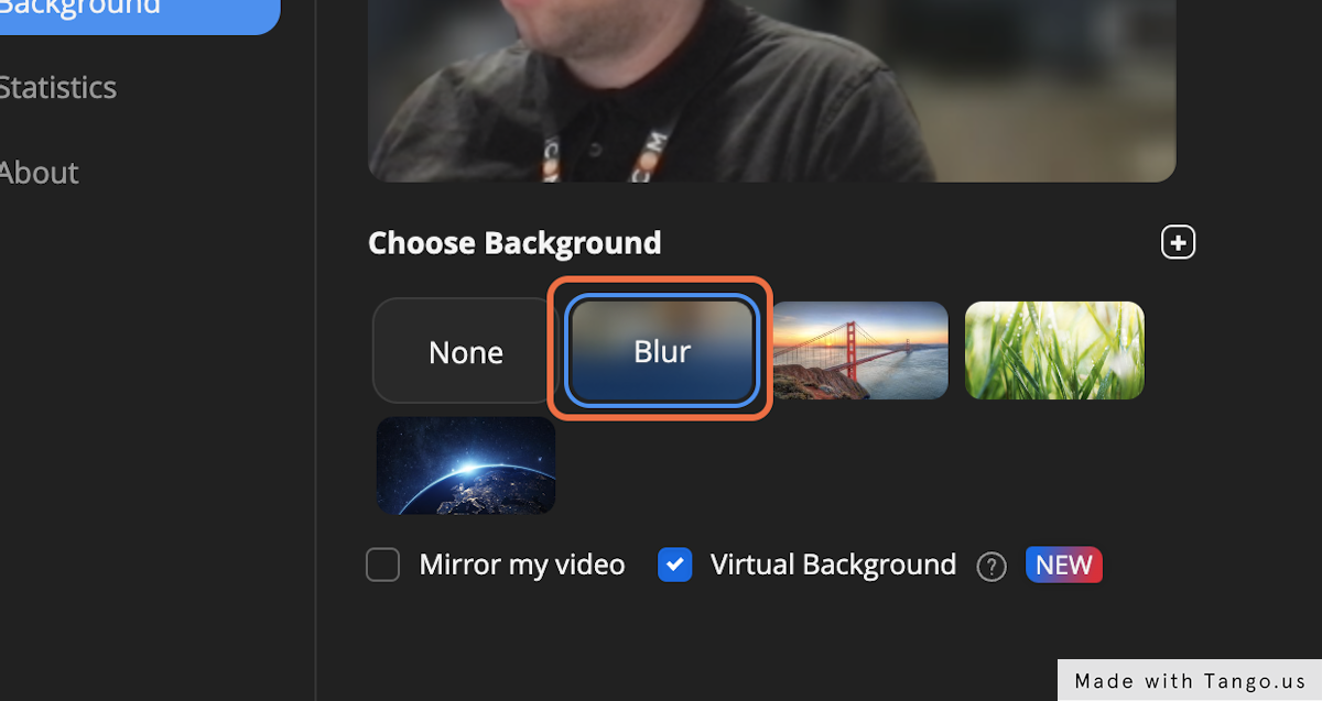 Select Blur