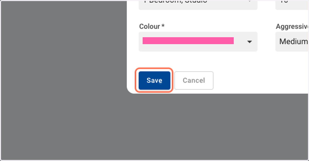 Click on Save.