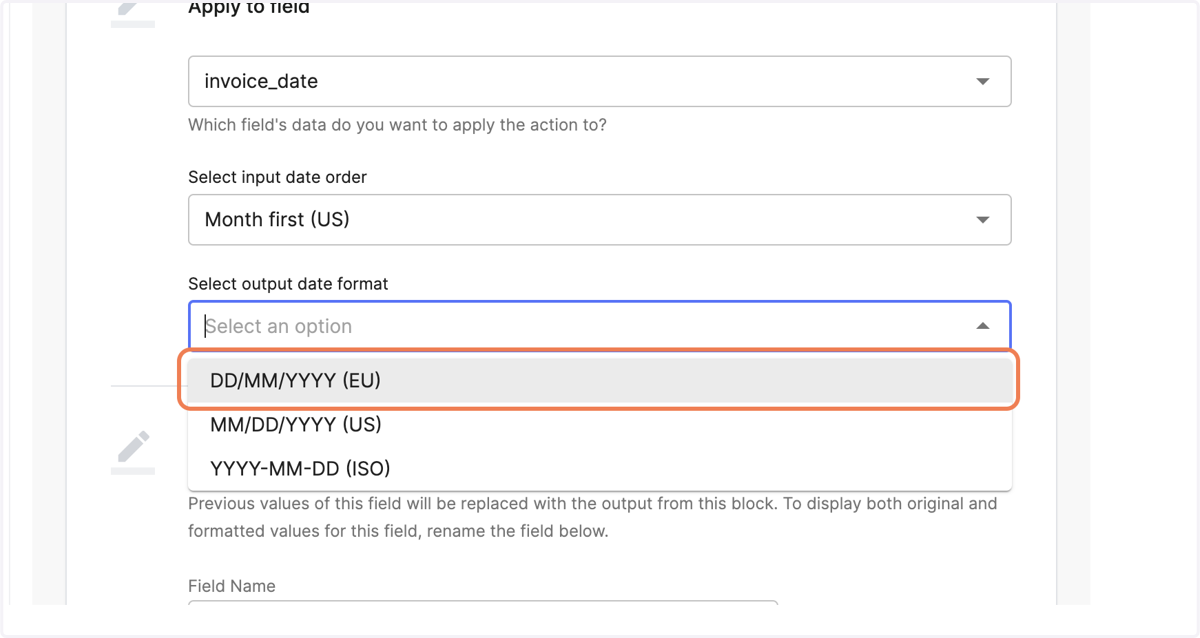 Complete the steps for setup