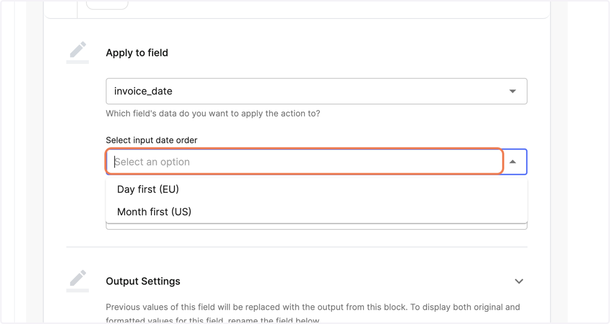 Complete the steps for setup