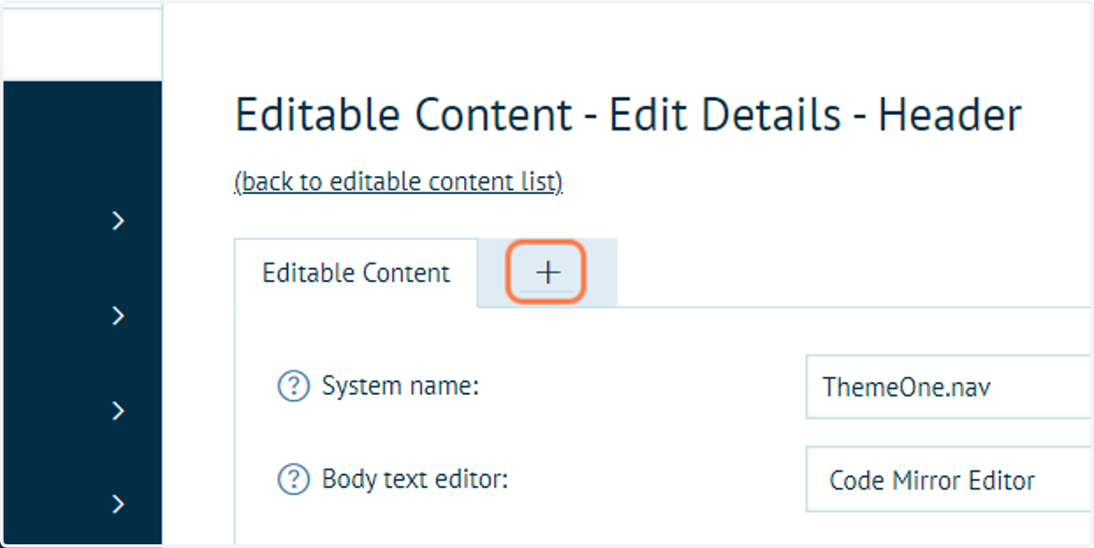 Click on '+' icon to add a Chameleon group
