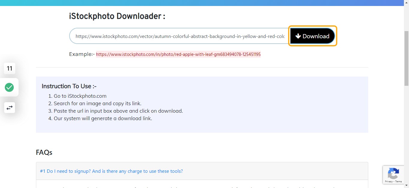 next, go back to the dowloader page