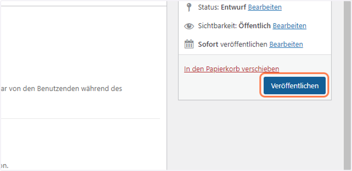Veröffentlichen