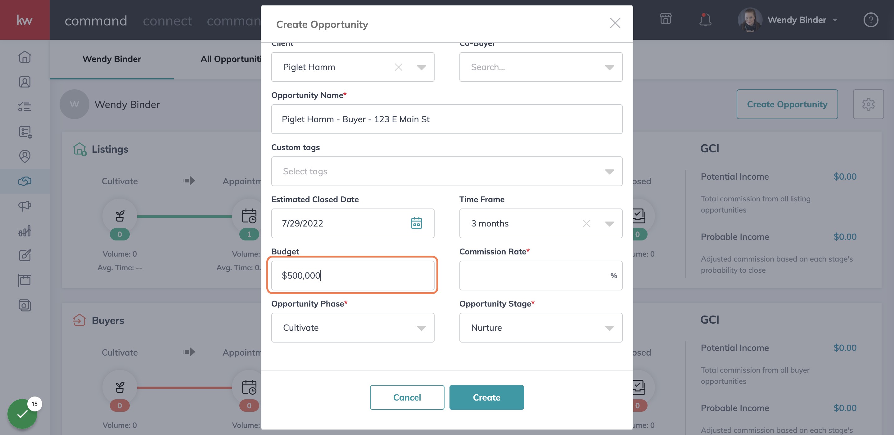 Fill out all Fields