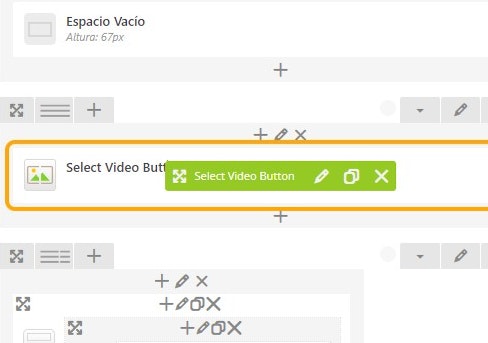 Click en Select Video Button