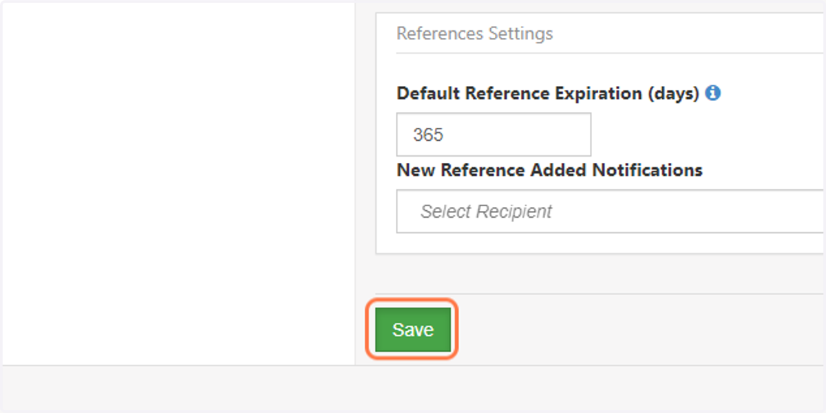 Click on the Save button