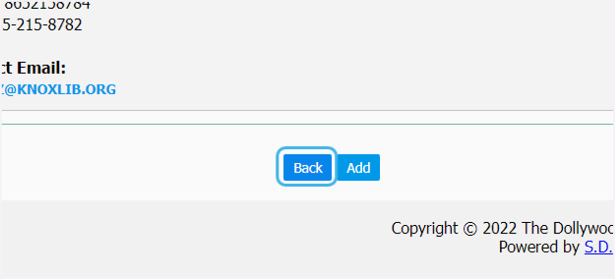The affiliate can decide to enter go ahead and enter the child or go back to register another.