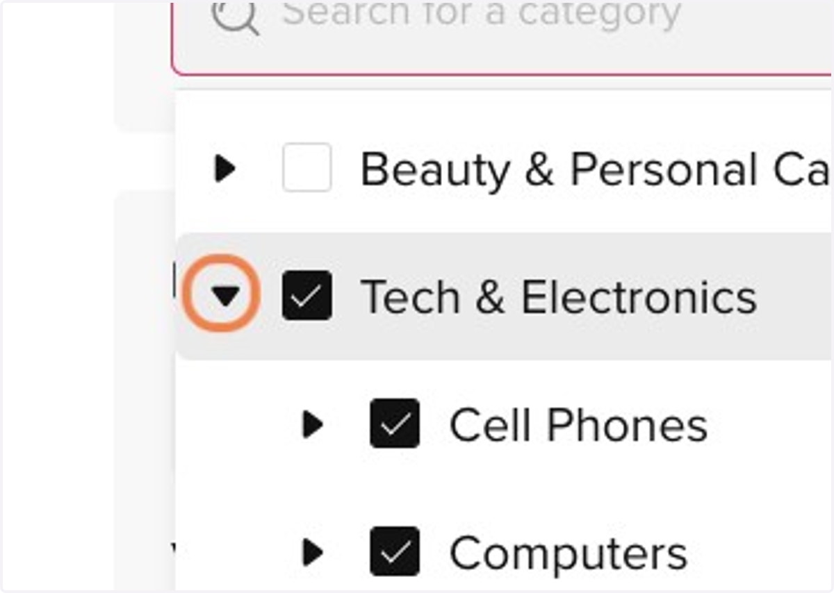 Click on Tech & Electronics