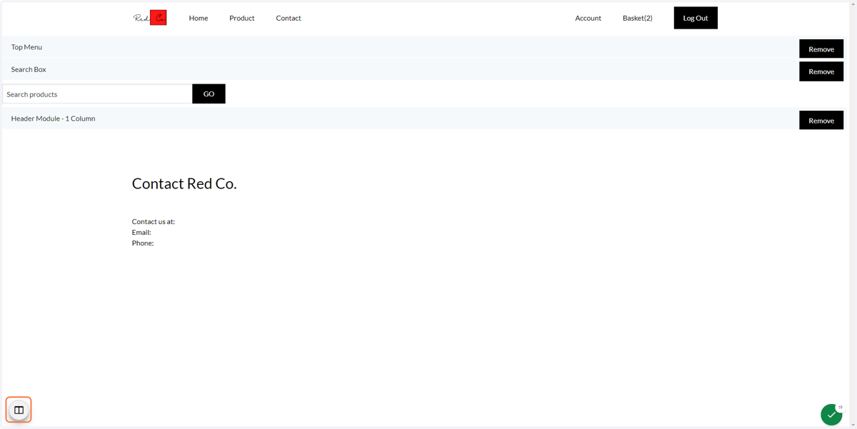 Review page changes