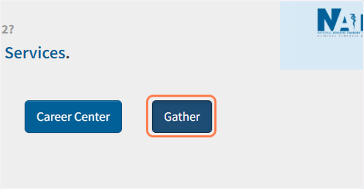 Click on the Gather button.