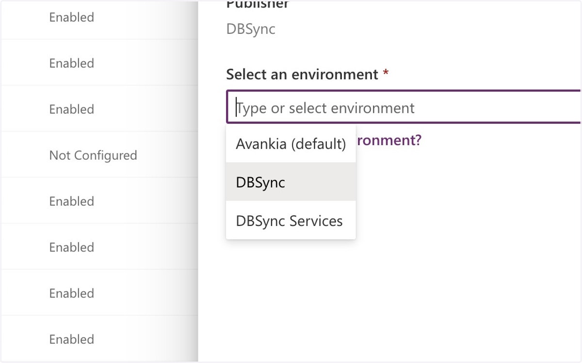 Choose Your Dynamics Environment
