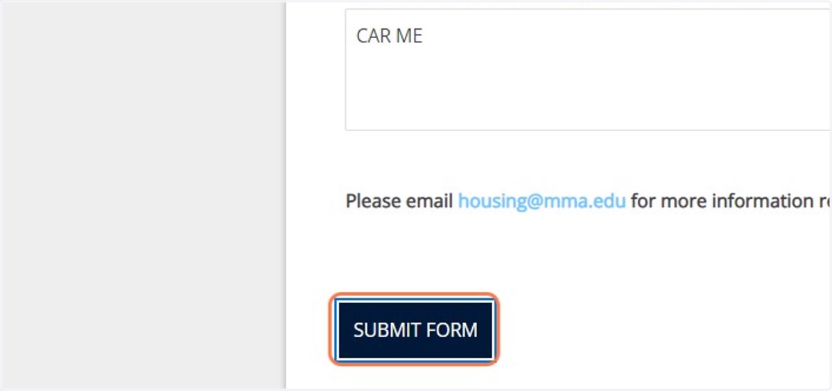 Click on SUBMIT FORM