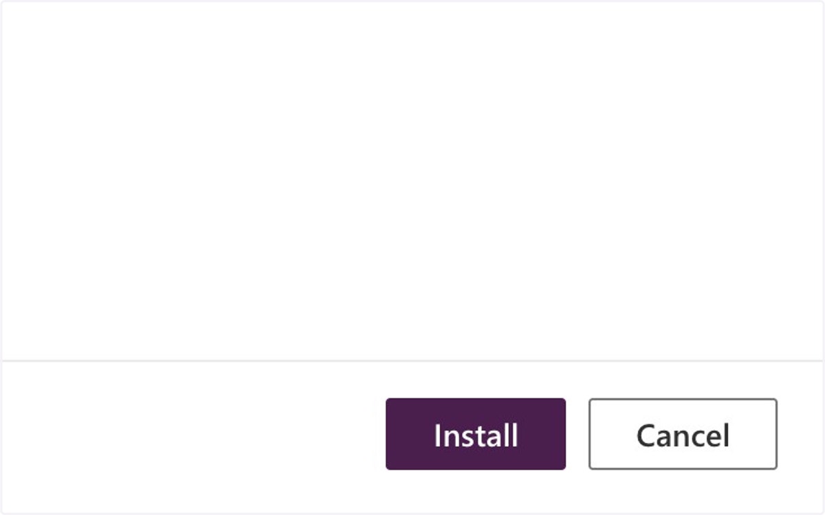 Click on Install