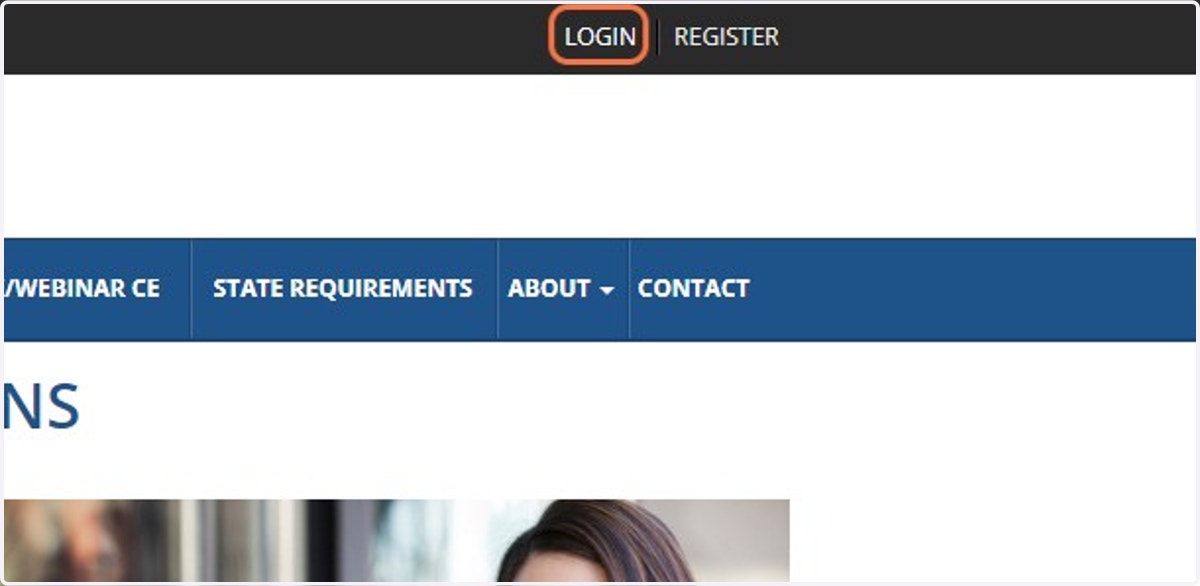 Once you register a new account you should be logged in.