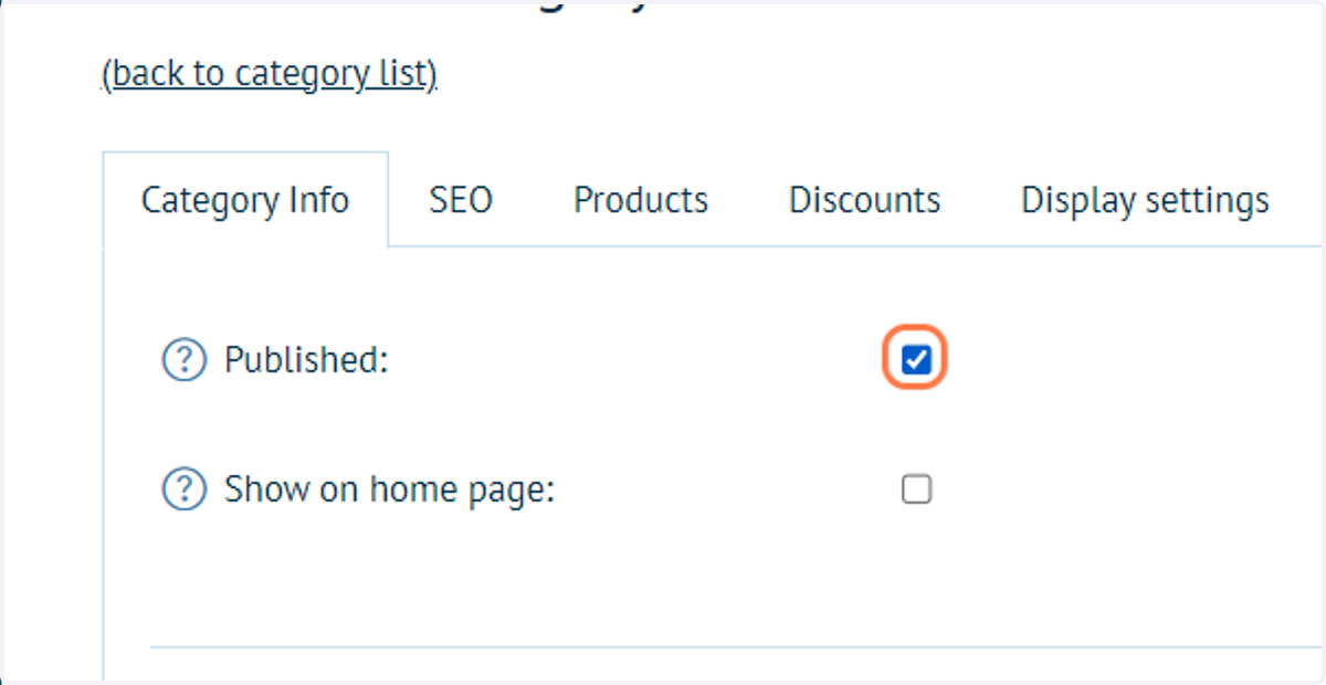 Check Published
