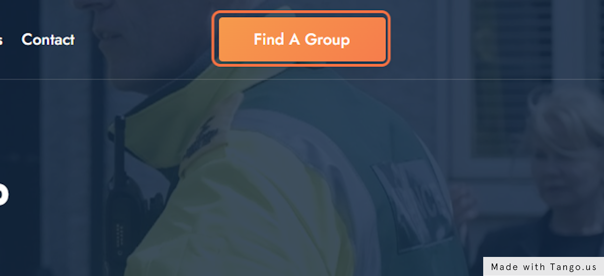 Click on Find A Group