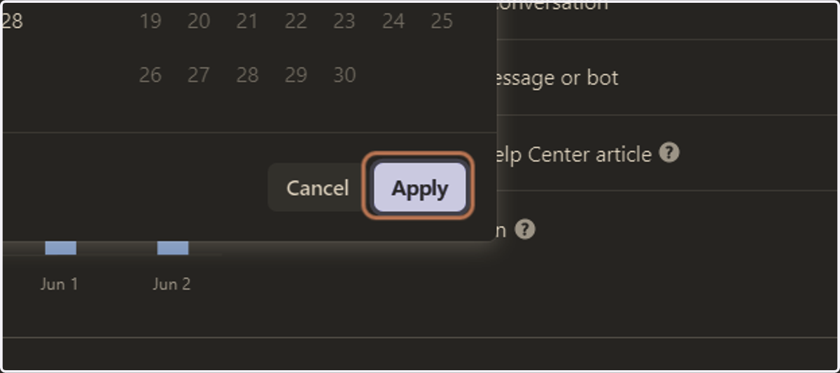Click on Apply