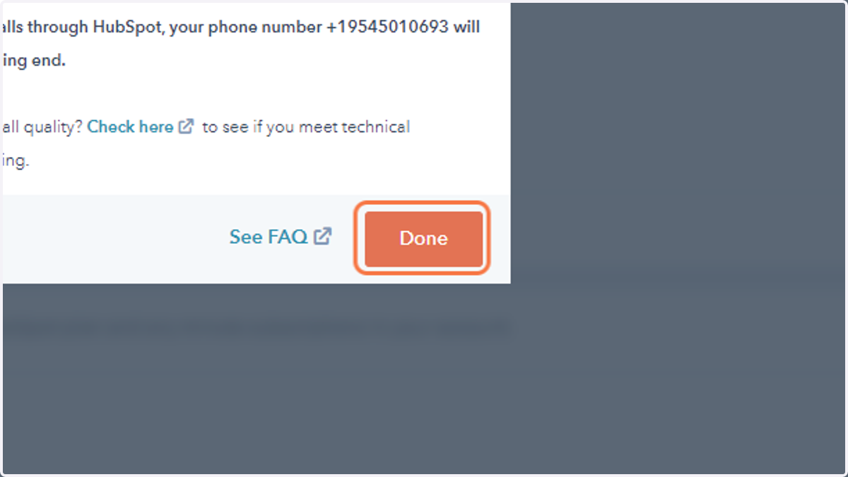 Click Done